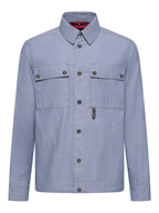 Moncler Grenoble Langarmhemd aus Chambray Hemd Herren hellblau hellblau Bild 1