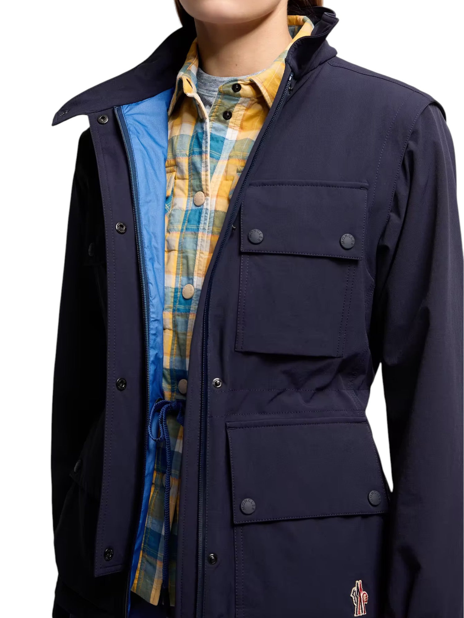 Moncler Grenoble Mathes 2-in-1 Feldjacke Hardshell-Jacke Damen dunkelblau dunkelblau Bild 4