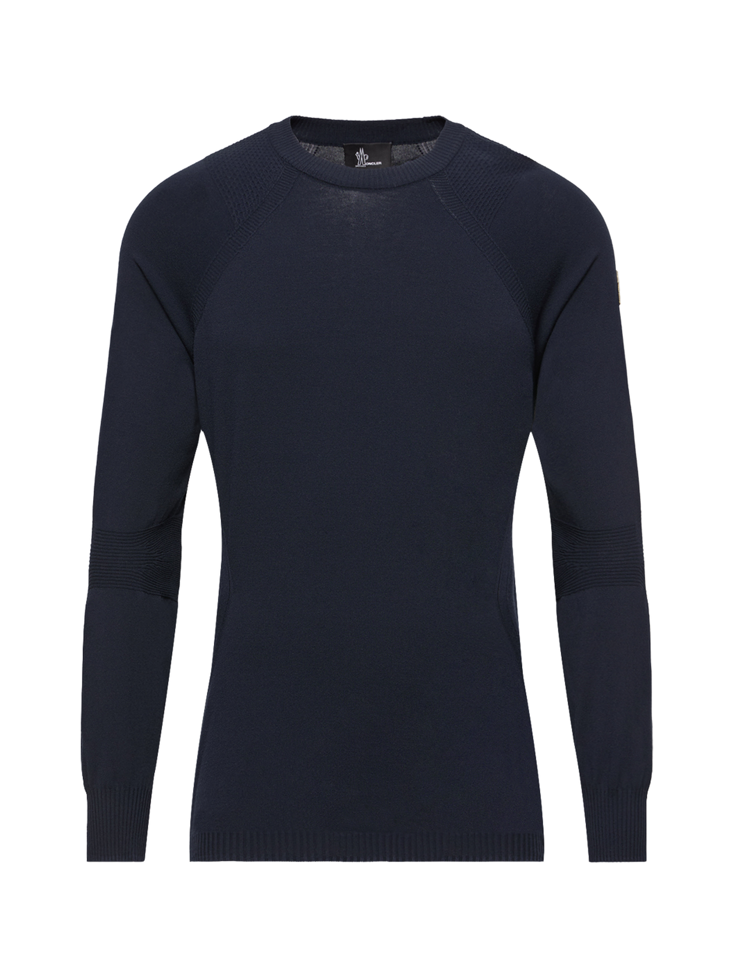 Moncler Grenoble Pullover mit Logo Pullover Herren dunkelblau dunkelblau Bild 1