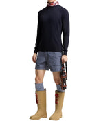 Moncler Grenoble Pullover mit Logo Pullover Herren dunkelblau dunkelblau Bild 2
