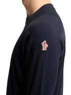 Moncler Grenoble Pullover mit Logo Pullover Herren dunkelblau dunkelblau Bild 4