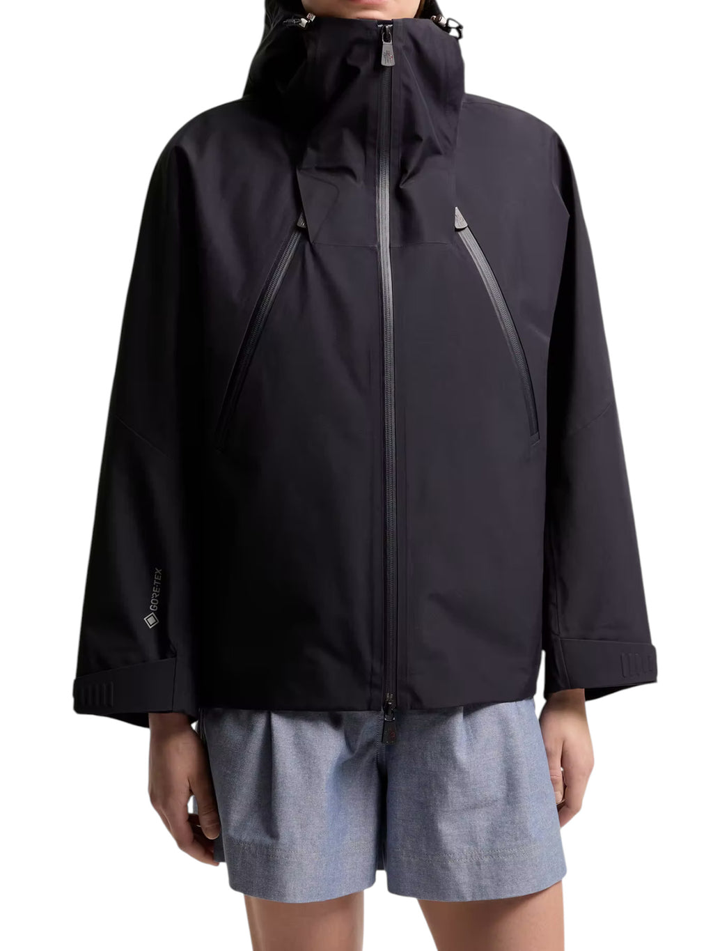 Moncler Grenoble Santec GORE-TEX® Kapuzenjacke Hardshell-Jacke Damen dunkelblau dunkelblau Bild 3