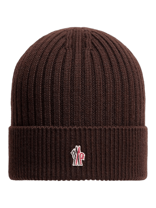 Moncler Hat Haube Herren hellbraun Bild 1