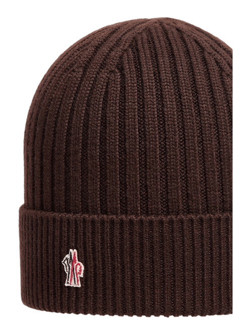 Moncler Hat Haube Herren hellbraun Bild 2