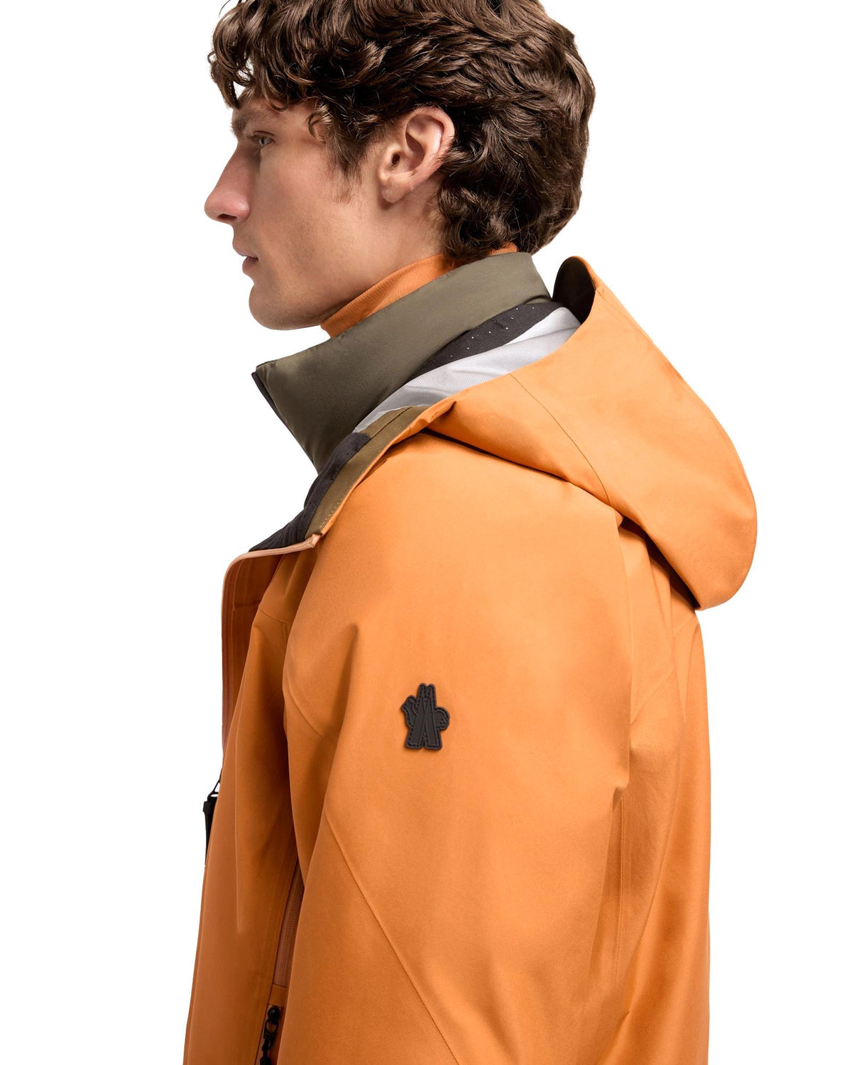 Moncler HINTERBURGS Herren-Skijacke beige Bild 13