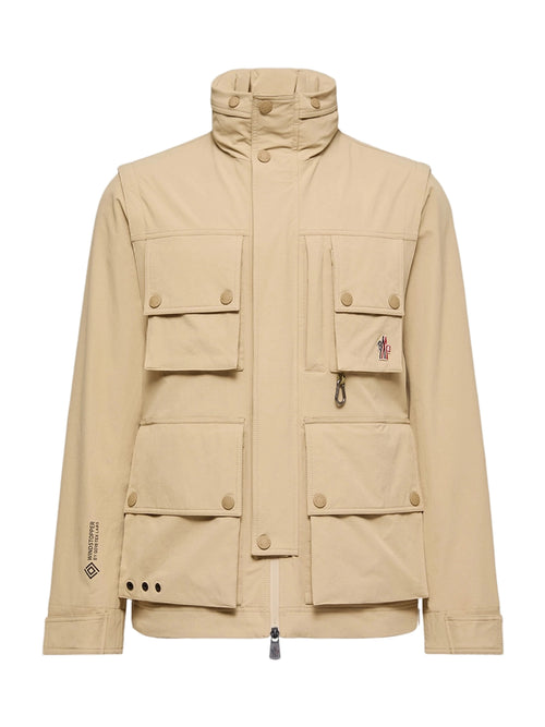 Moncler Lione 2 in 1 Feldjacke Jacke Herren beige beige Bild 1