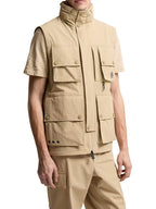 Moncler Lione 2 in 1 Feldjacke Jacke Herren beige beige Bild 5