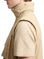 Moncler Lione 2 in 1 Feldjacke Jacke Herren beige beige Bild 7