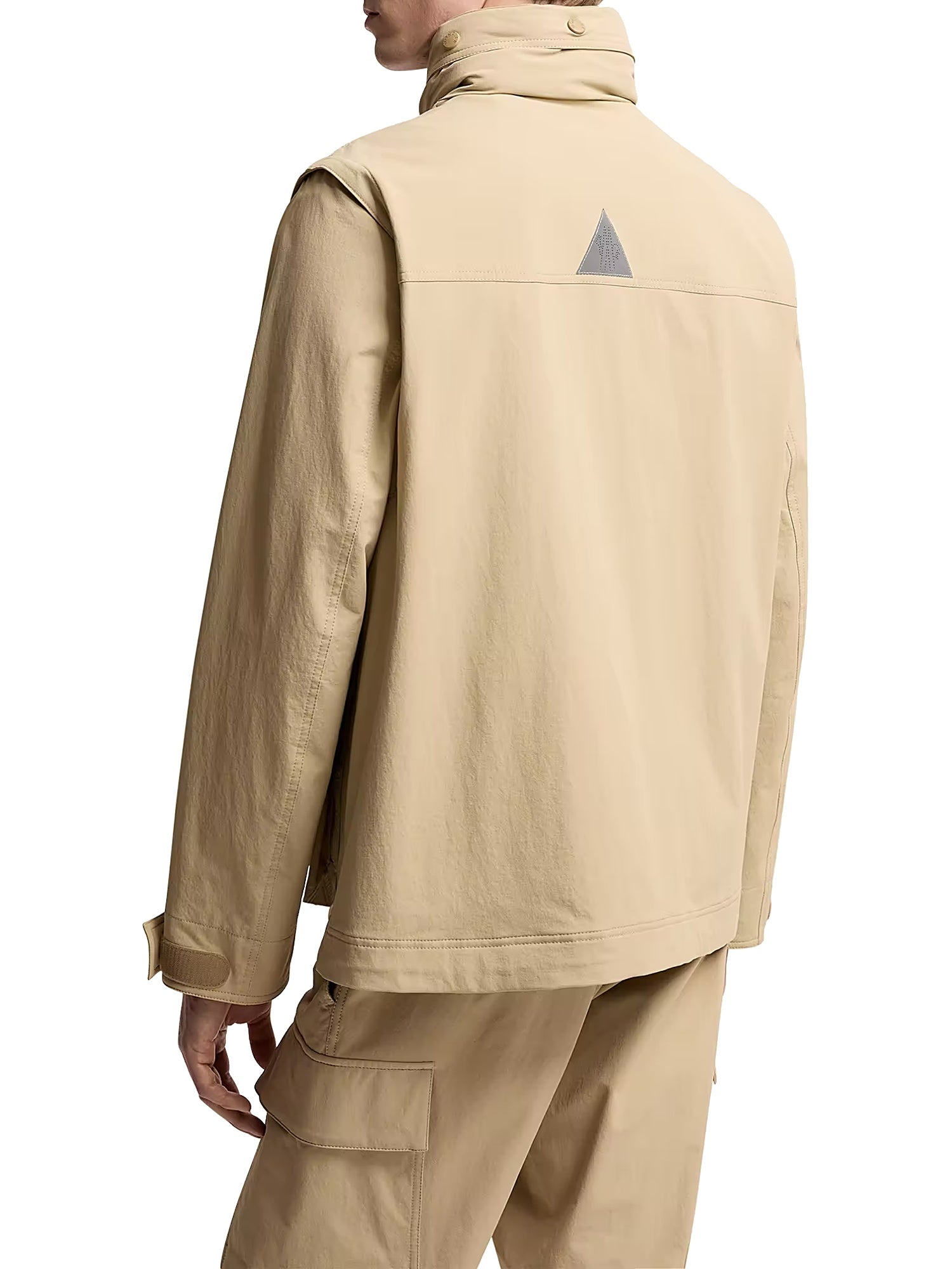 Moncler Lione 2 in 1 Feldjacke Jacke Herren beige beige Bild 8