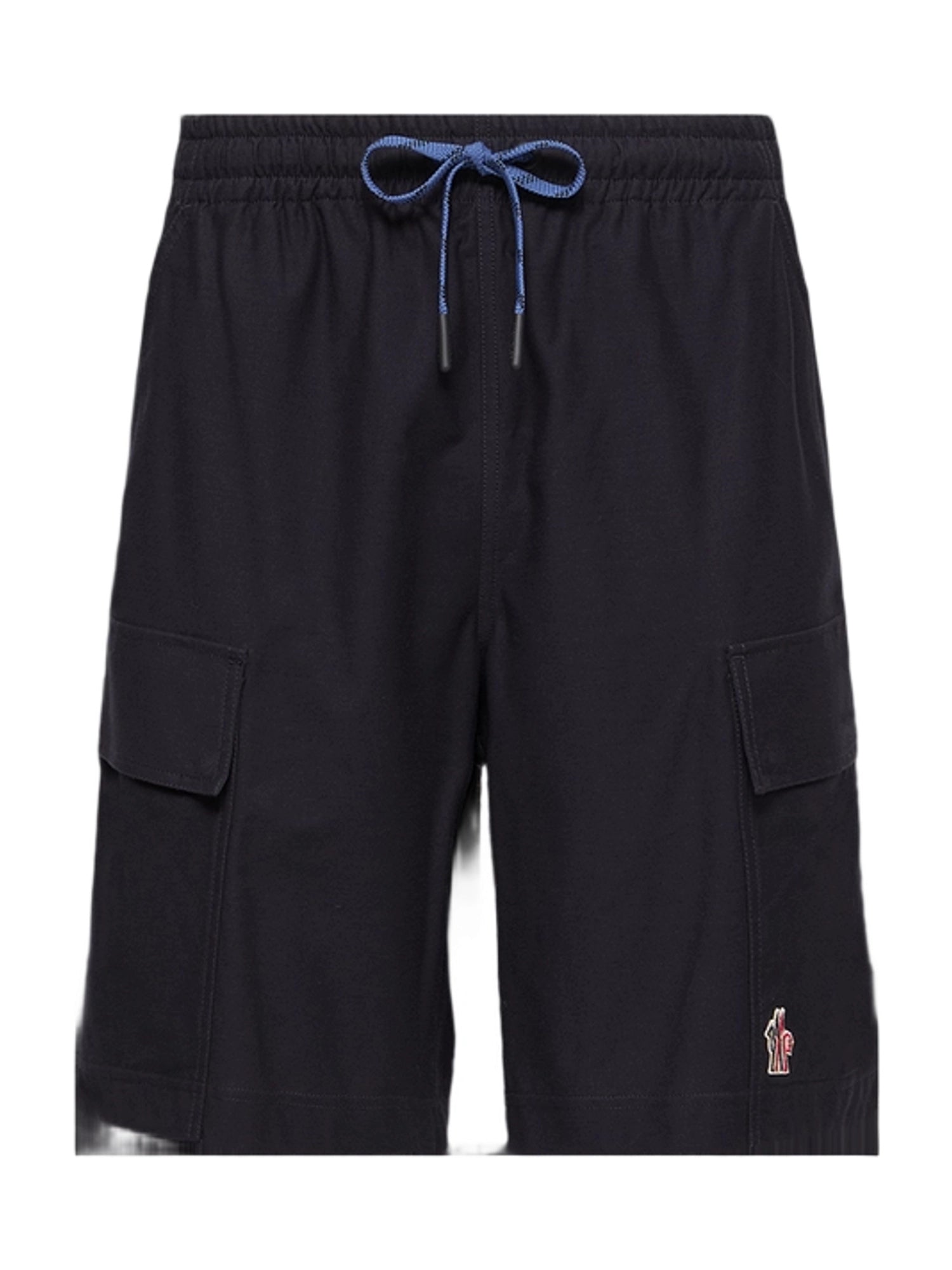 Moncler Logo Patch Shorts Shorts Herren schwarz schwarz Bild 1