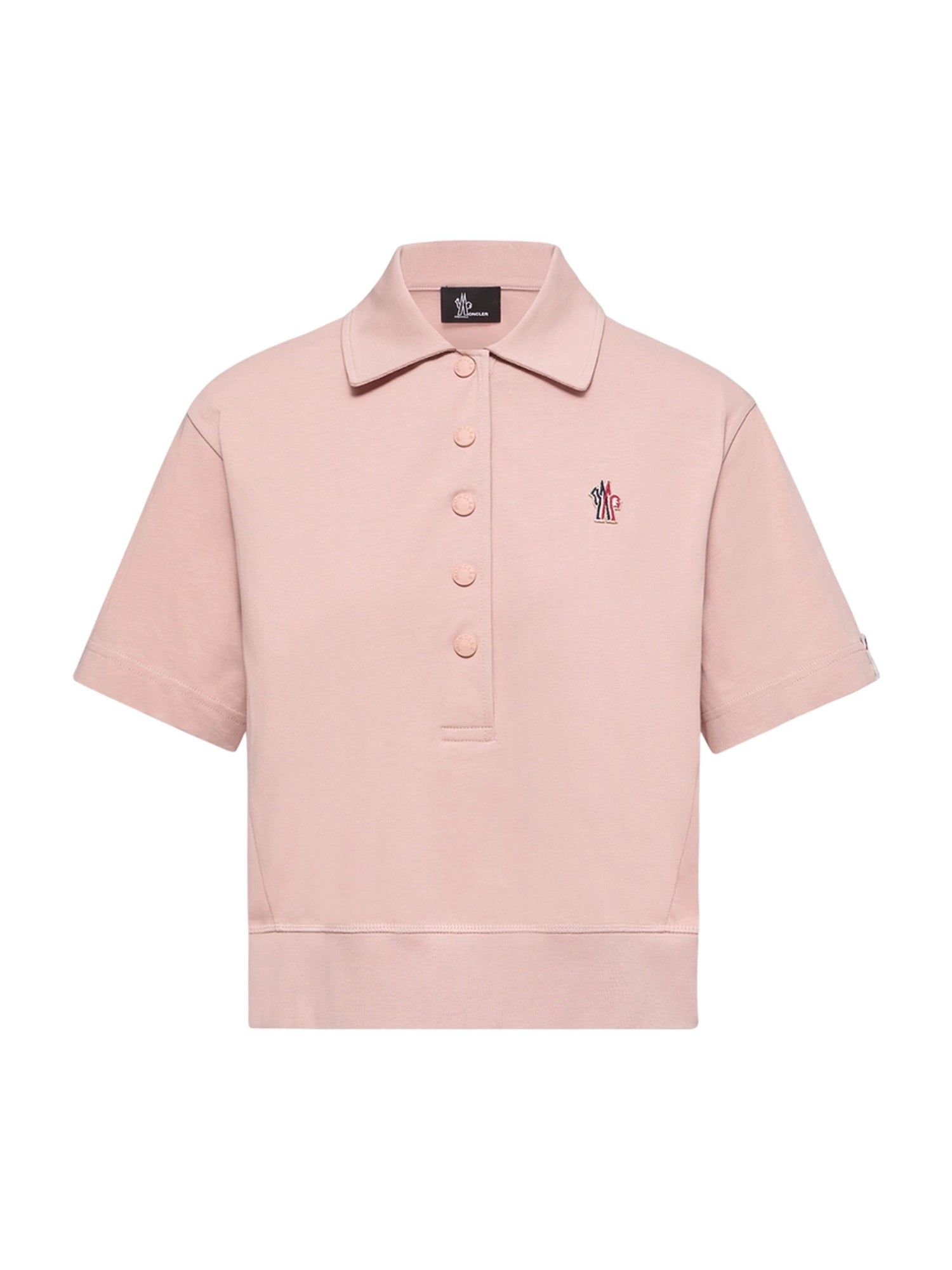 Moncler Poloshirt Hemd Damen rosa rosa Bild 1