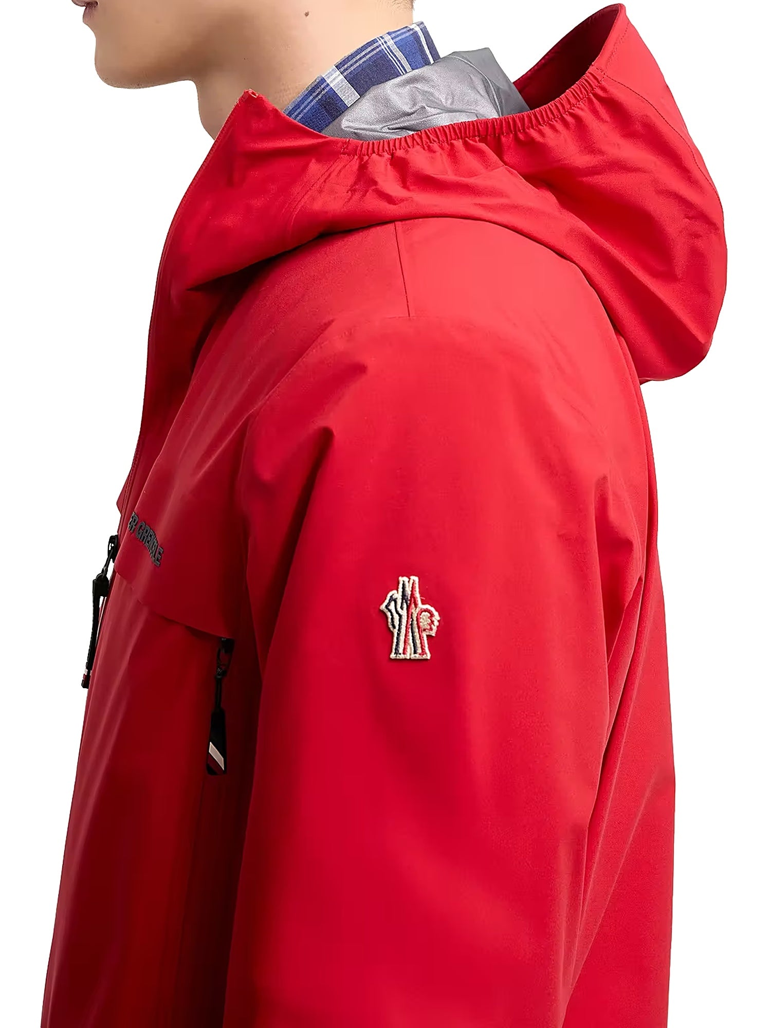 Moncler Shipton Shell Jacke Hardshell-Jacke Herren dunkelrot dunkelrot Bild 4