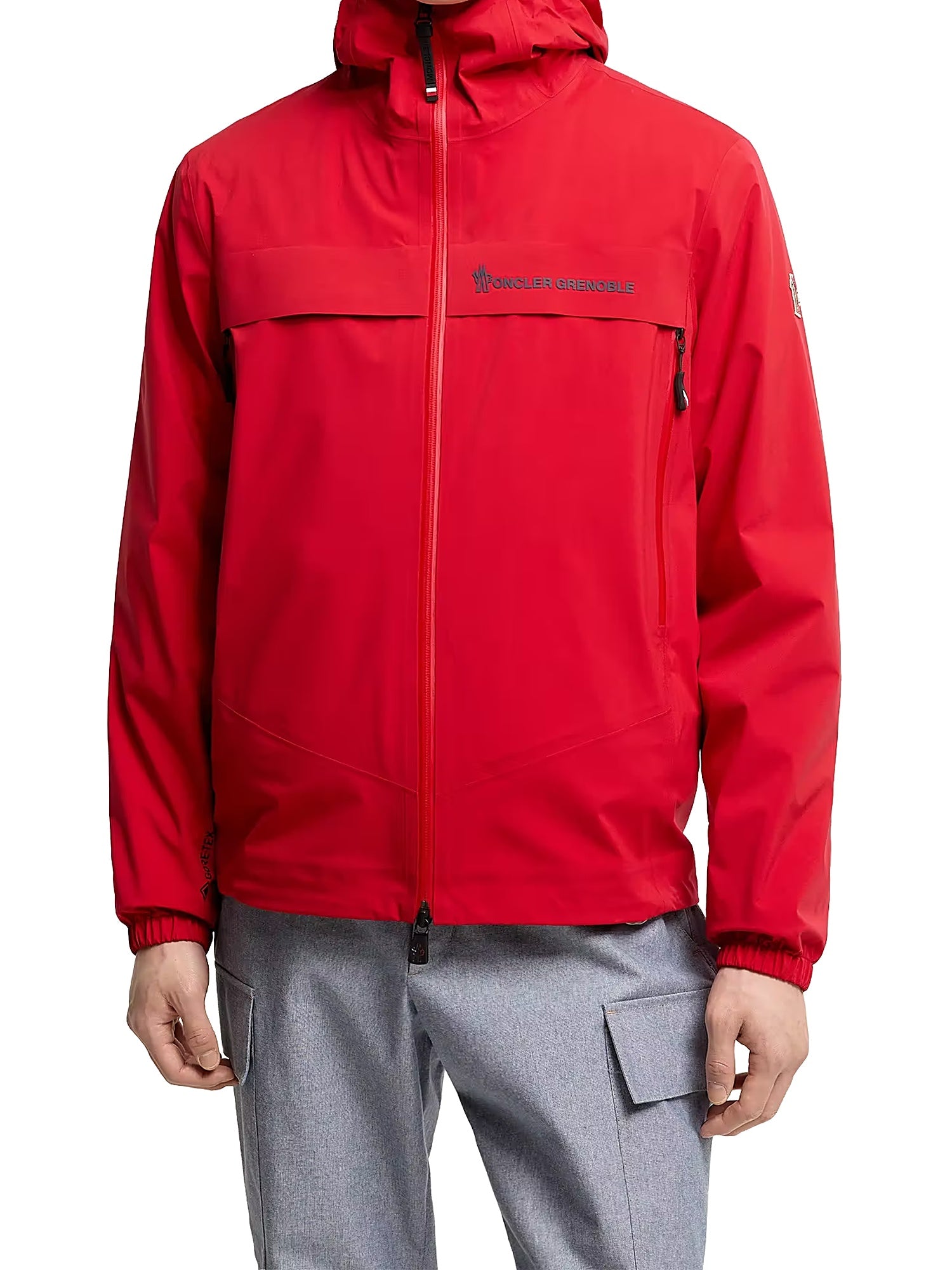 Moncler Shipton Shell Jacke Hardshell-Jacke Herren dunkelrot dunkelrot Bild 6