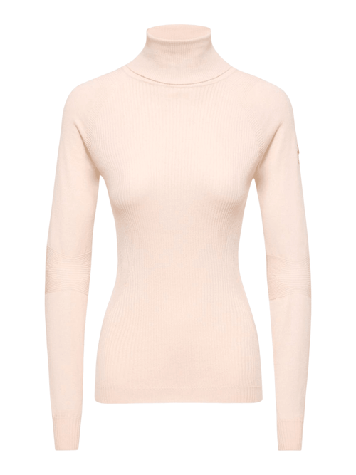 Moncler T-Neck Unterziehpullover Damen beige Bild 1