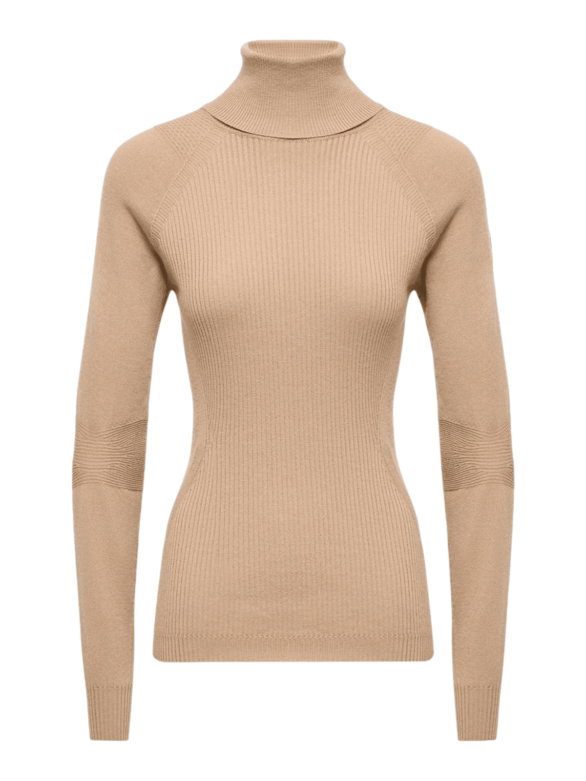 Moncler T-Neck Unterziehpullover Damen beige Bild 2