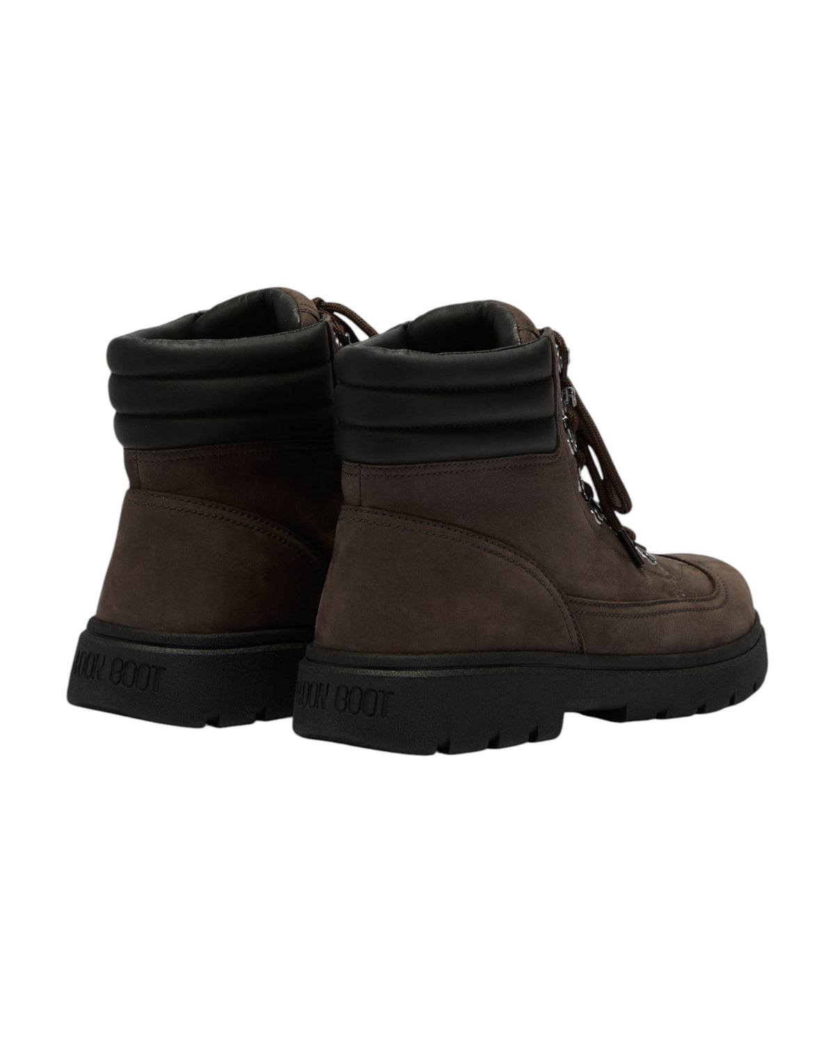 Moon Boot Combat Boot Nubuck Stiefeletten braun Bild 2