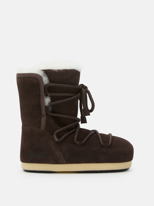Moon Boot Evx Boot Suede/Shearling Winterboot Damen braun braun Bild 1