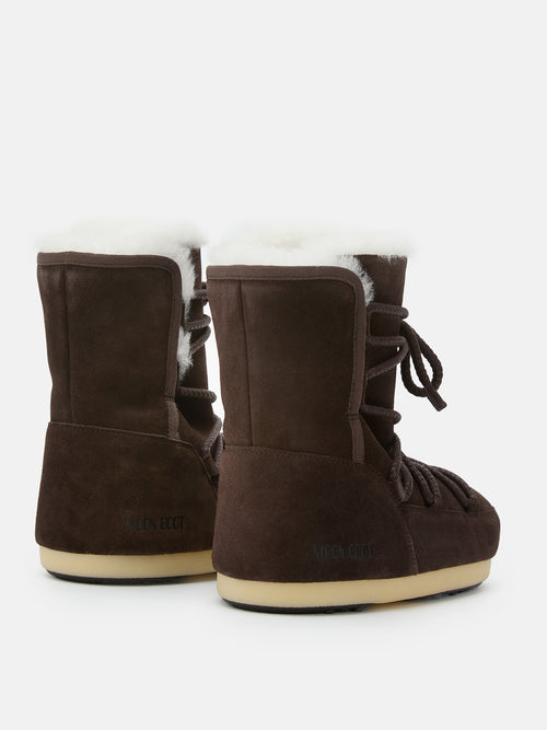 Moon Boot Evx Boot Suede/Shearling Winterboot Damen braun braun Bild 2