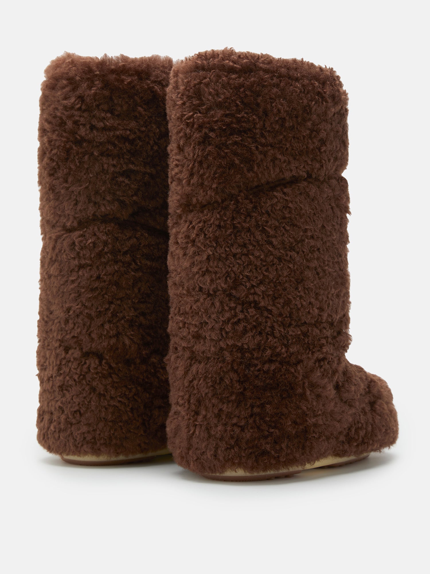 Moon Boot Icon Curly Extra Winterboot Damen natur natur Bild 4