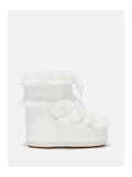Moon Boot Icon Low Faux Fur Winterboot Damen weiss weiss Bild 1