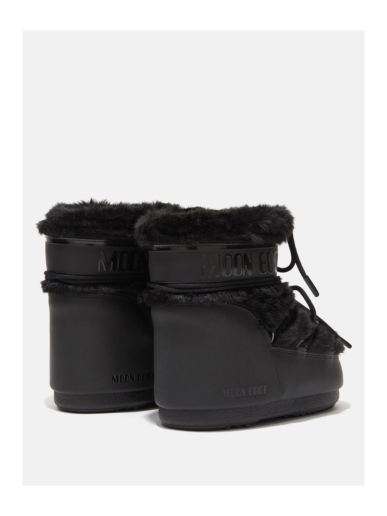 Moon Boot Icon Low Faux Fur Winterboot Damen weiss - Moon Boot - MEINFREUDENHAUS