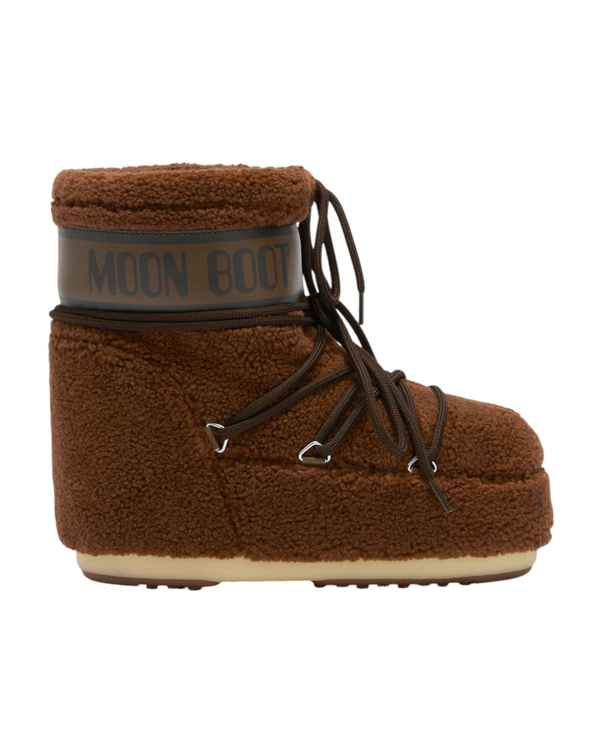 Moon Boot Icon Low Fleece Winterboot Damen braun braun Bild 5