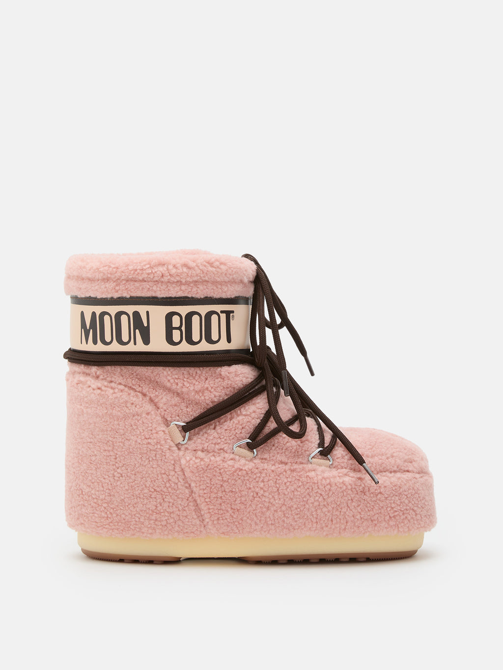 Moon Boot Icon Low Fleece Winterboot Damen braun braun Bild 3