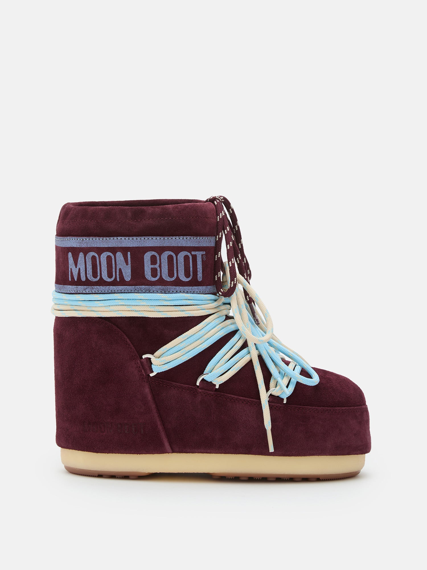 Moon Boot Icon Low Suede Laces Winterboot Damen gelb gelb Bild 3