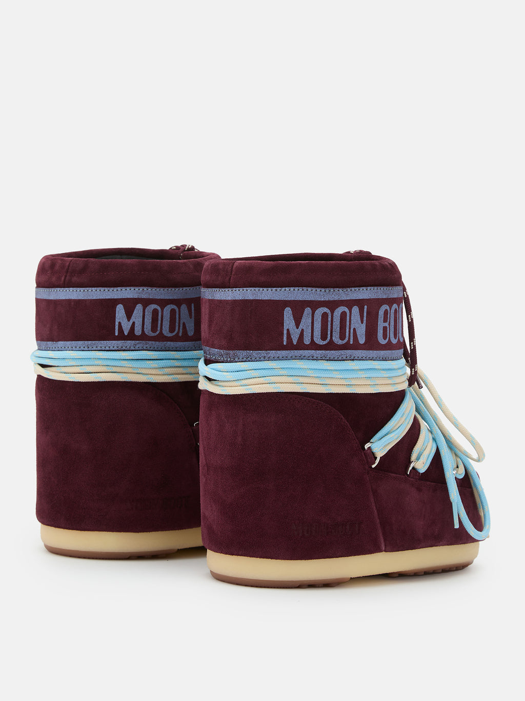 Moon Boot Icon Low Suede Laces Winterboot Damen gelb Bild 4