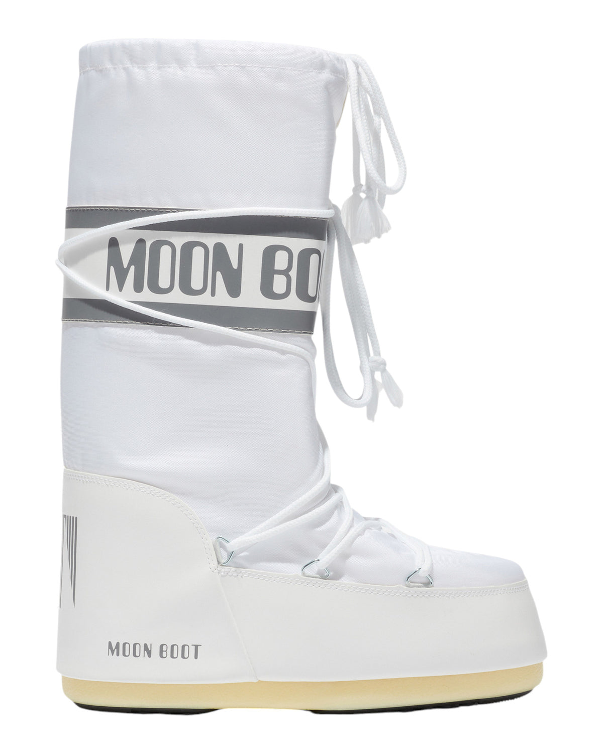 Moon Boot Icon Nylon Damen-Winterboots weiss Bild 1
