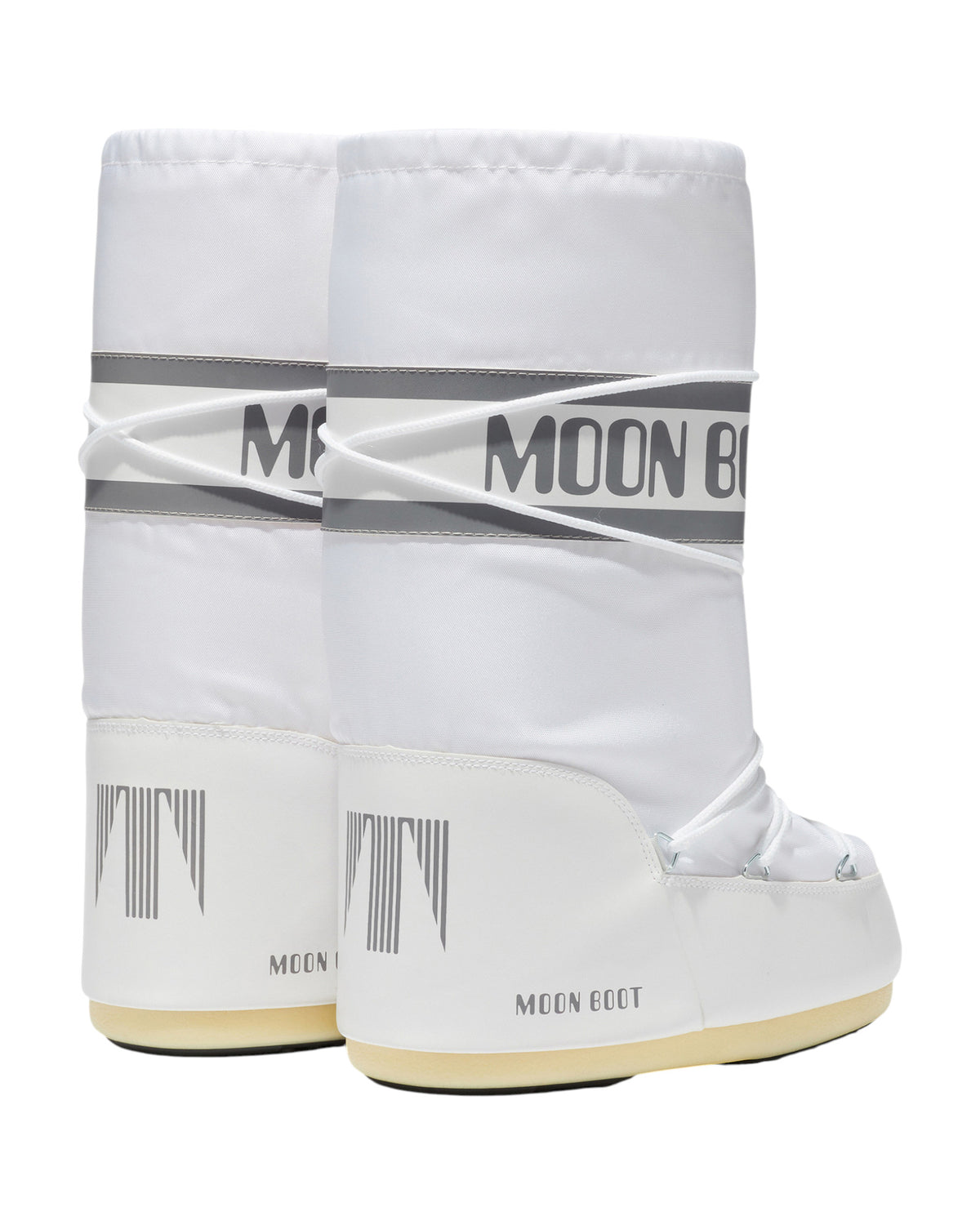 Moon Boot Icon Nylon Damen-Winterboots weiss Bild 2
