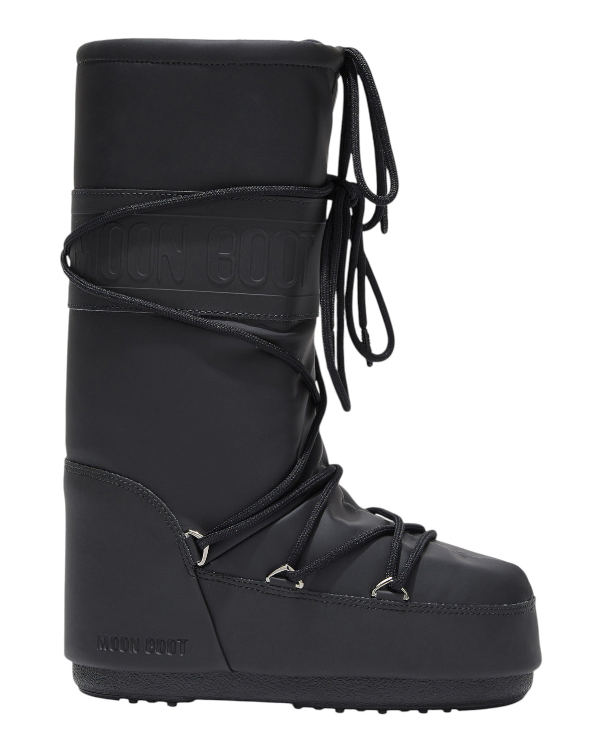 Moon Boot Icon Rubber Winterboot Damen schwarz schwarz Bild 1