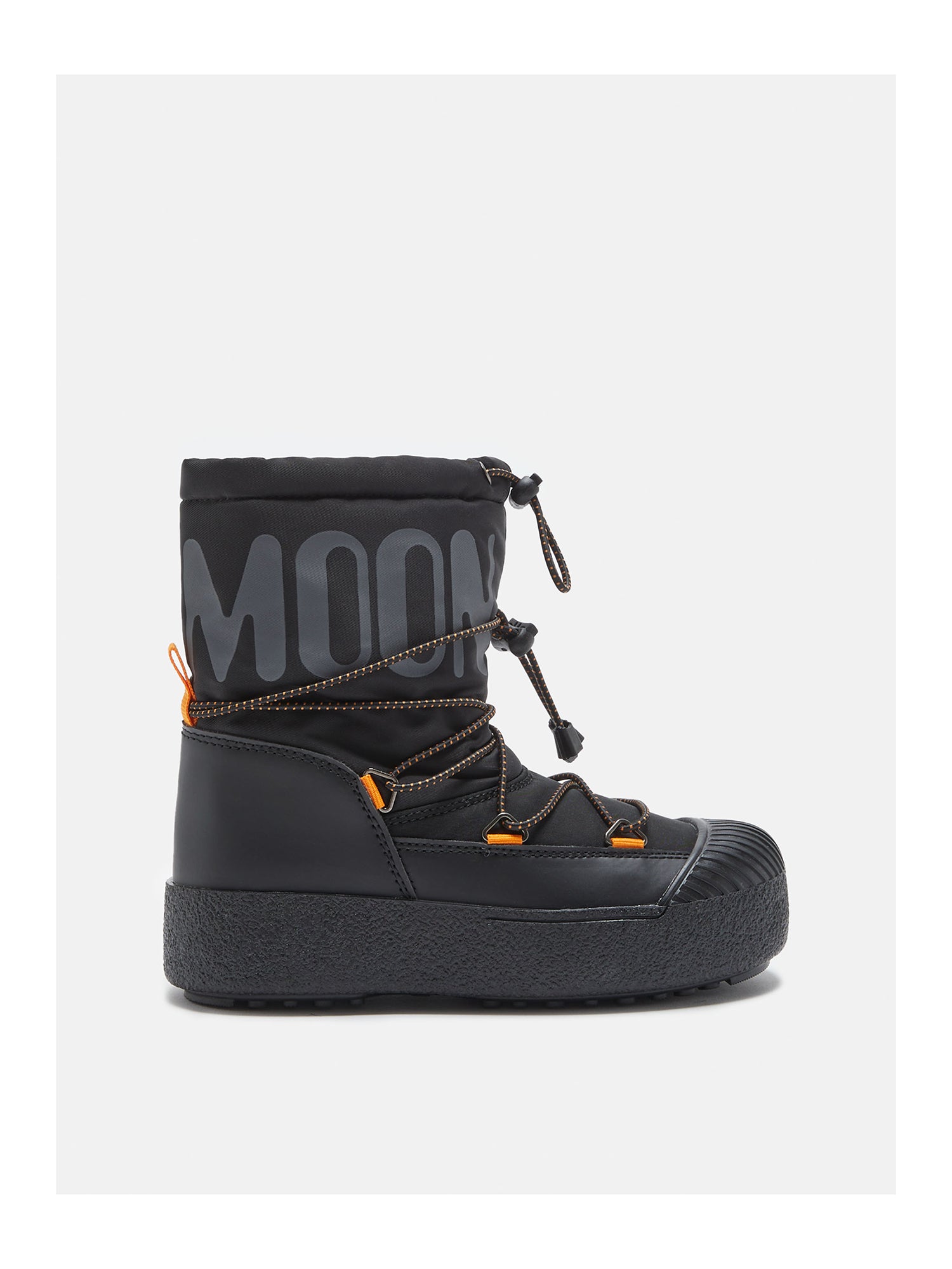 Moon Boot Jtrack Polar Winterboot Kinder schwarz/orange - Moon Boot - MEINFREUDENHAUS