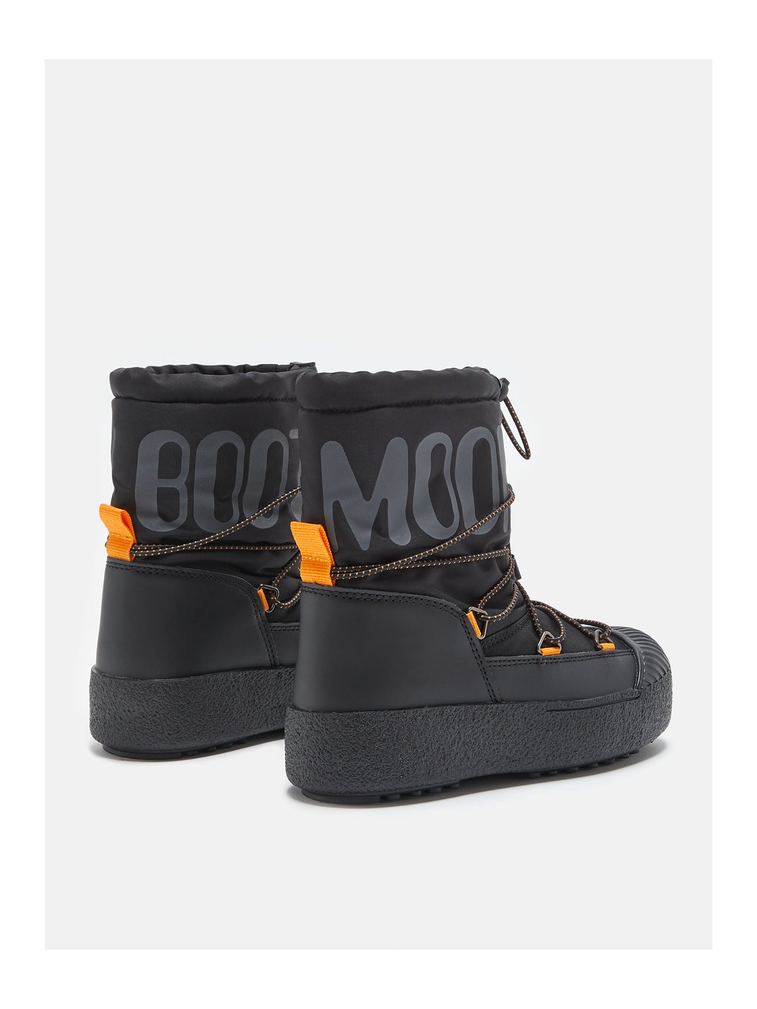 Moon Boot Jtrack Polar Winterboot Kinder schwarz/orange - Moon Boot - MEINFREUDENHAUS