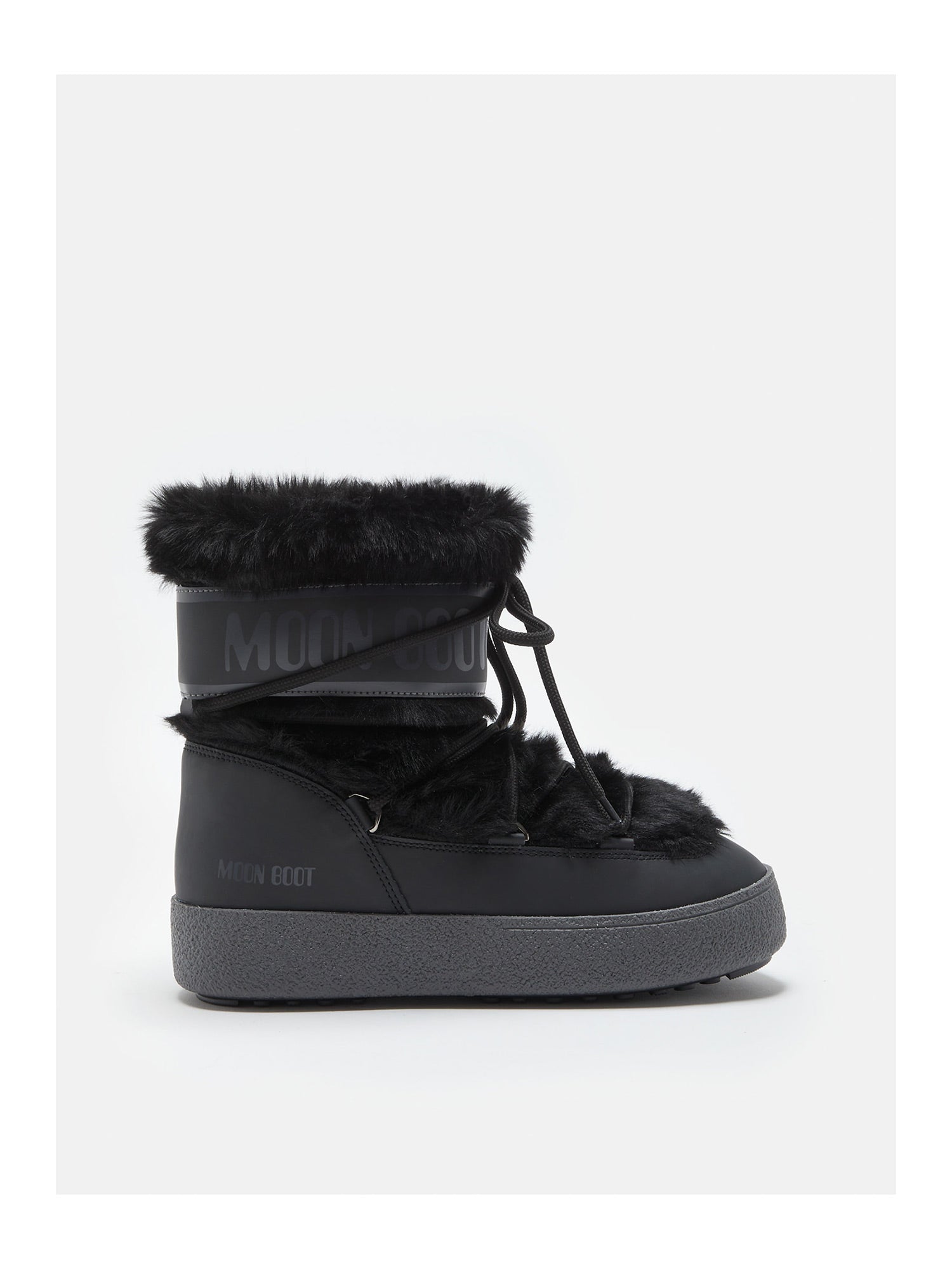 Moon Boot Ltrack Faux Fur Winterboot Damen schwarz schwarz Bild 1