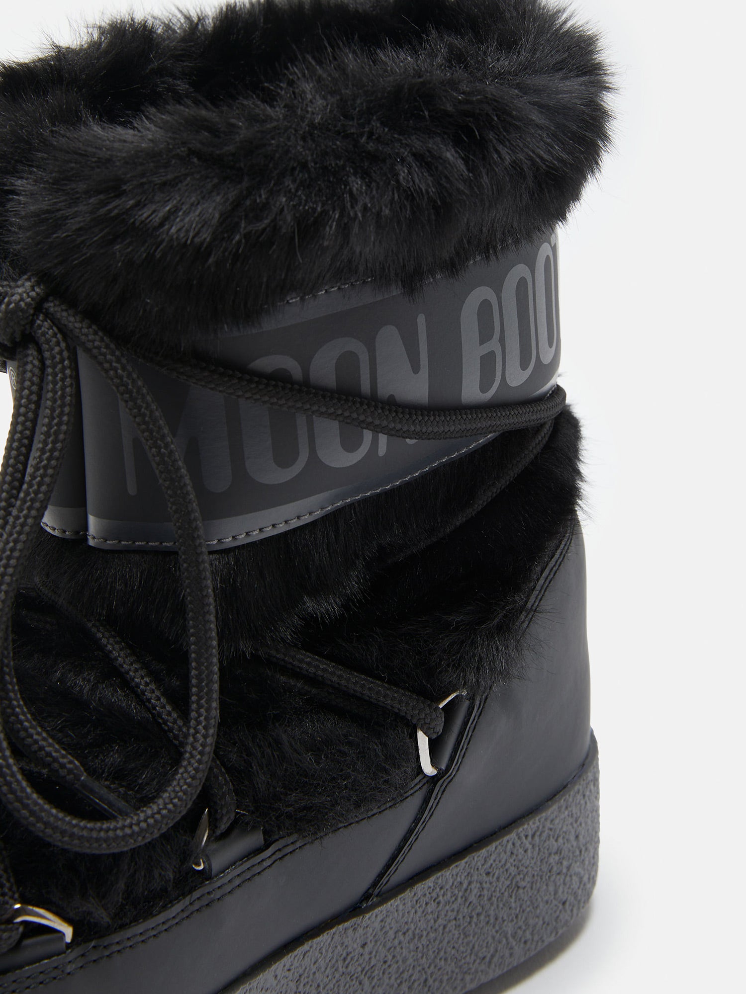 Moon Boot Ltrack Faux Fur Winterboot Damen schwarz schwarz Bild 3