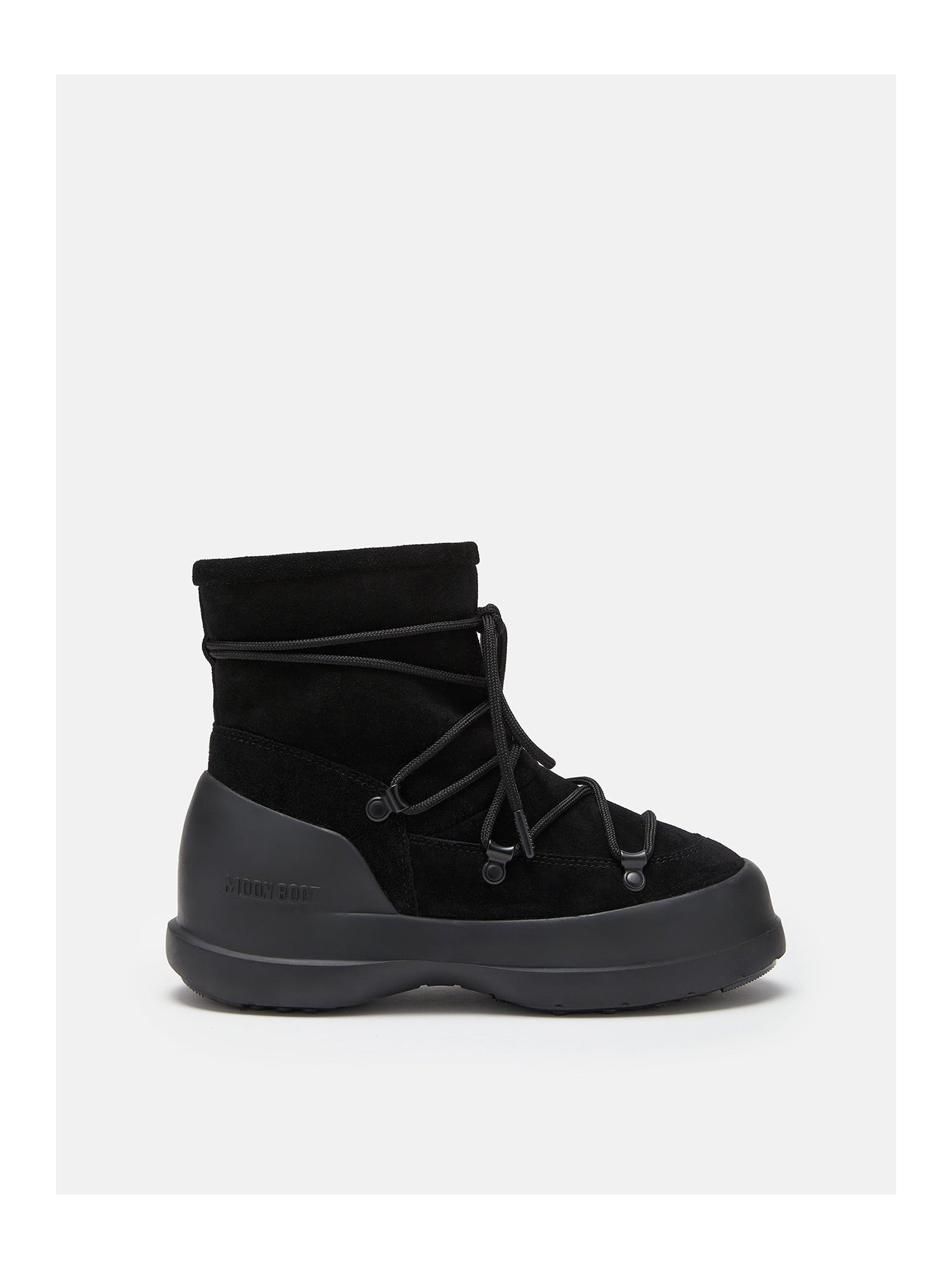 Moon Boot Luna Boot Suede Winterboot Damen schwarz - Moon Boot - MEINFREUDENHAUS