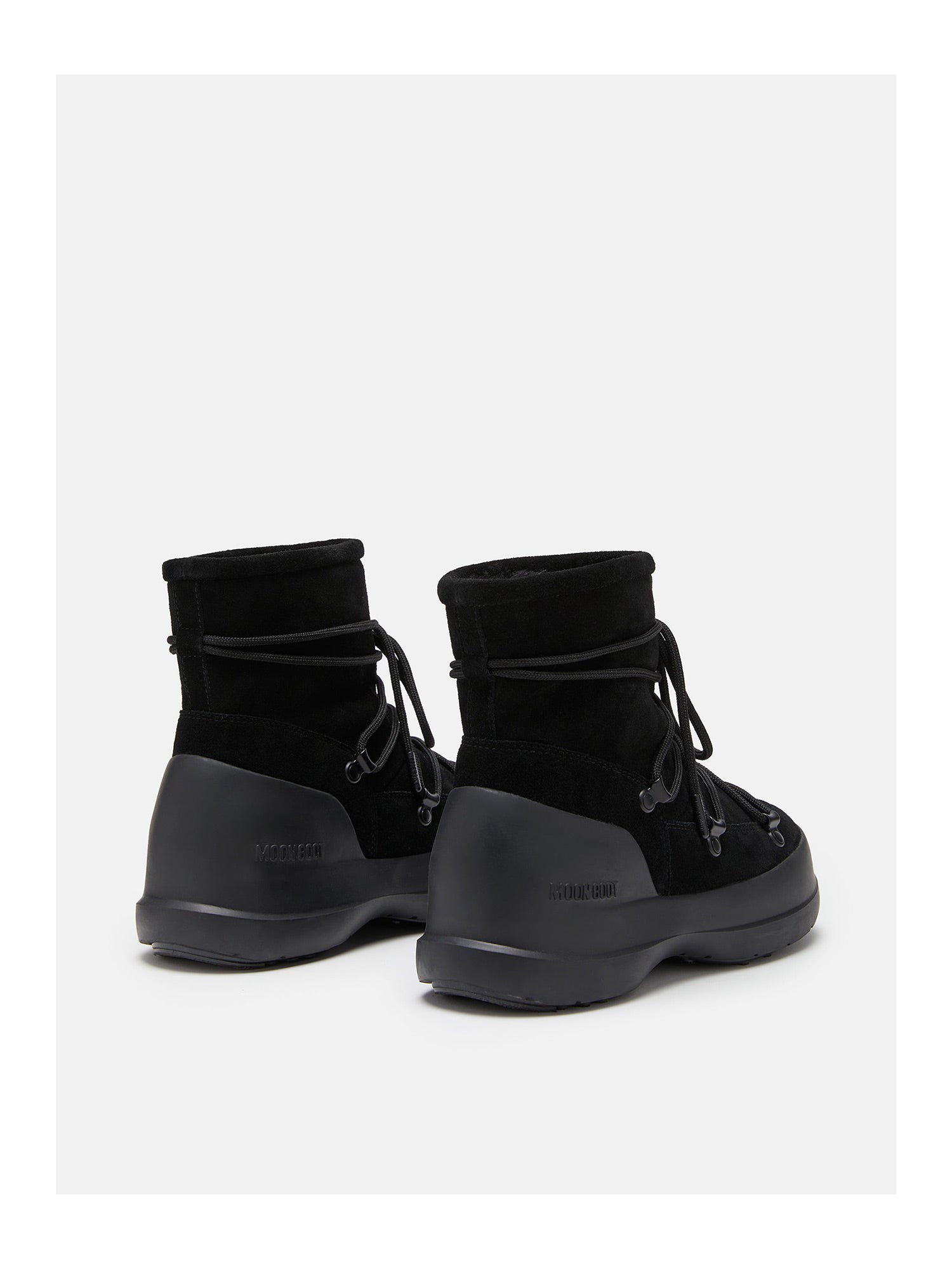 Moon Boot Luna Boot Suede Winterboot Damen schwarz - Moon Boot - MEINFREUDENHAUS