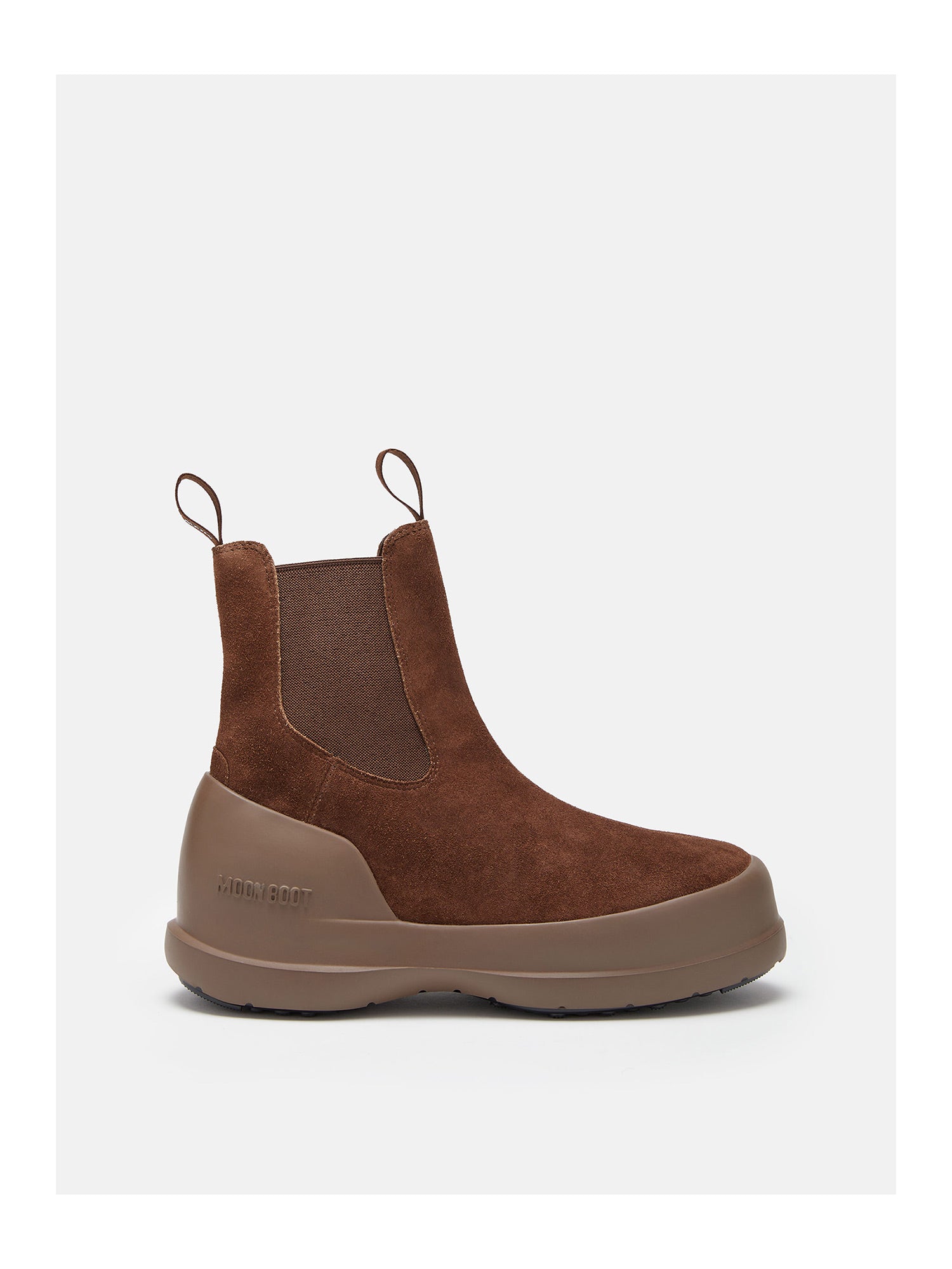 Moon Boot Luna Chelsea Suede Winterboot Herren braun - Moon Boot - MEINFREUDENHAUS