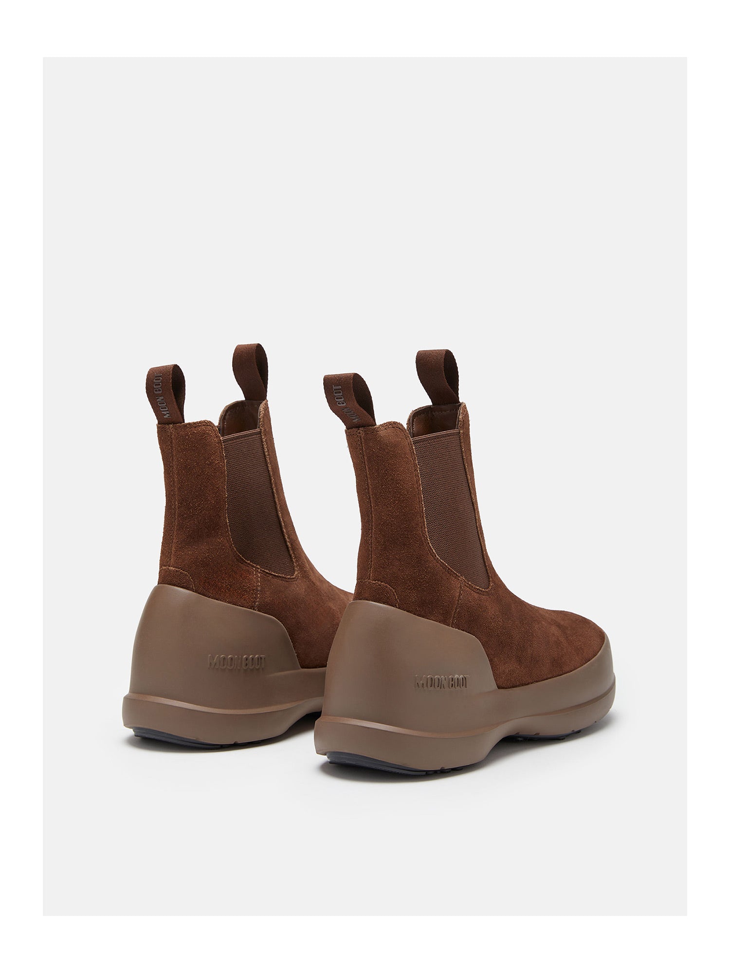 Moon Boot Luna Chelsea Suede Winterboot Herren braun - Moon Boot - MEINFREUDENHAUS