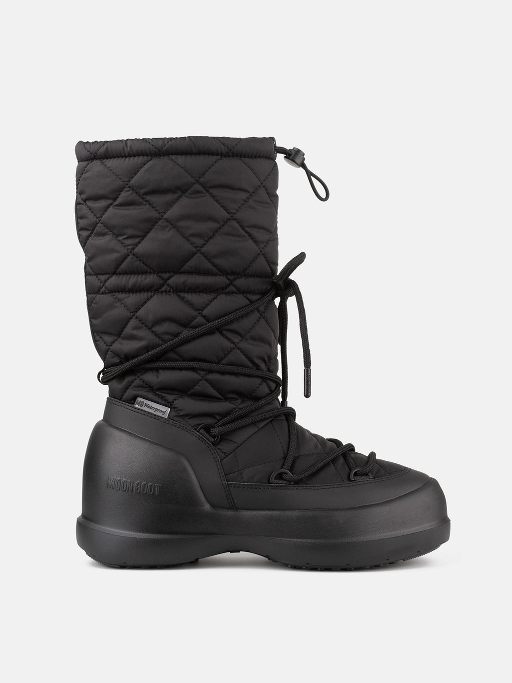 Moon Boot Mezzaluna Quilted High Winterboot Damen schwarz schwarz Bild 1