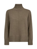 Mos Mosh Aima Cashmere Highneck Strickpullover Damen braun braun Bild 1