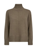 Mos Mosh Aima Cashmere Highneck Strickpullover Damen braun braun Bild 1