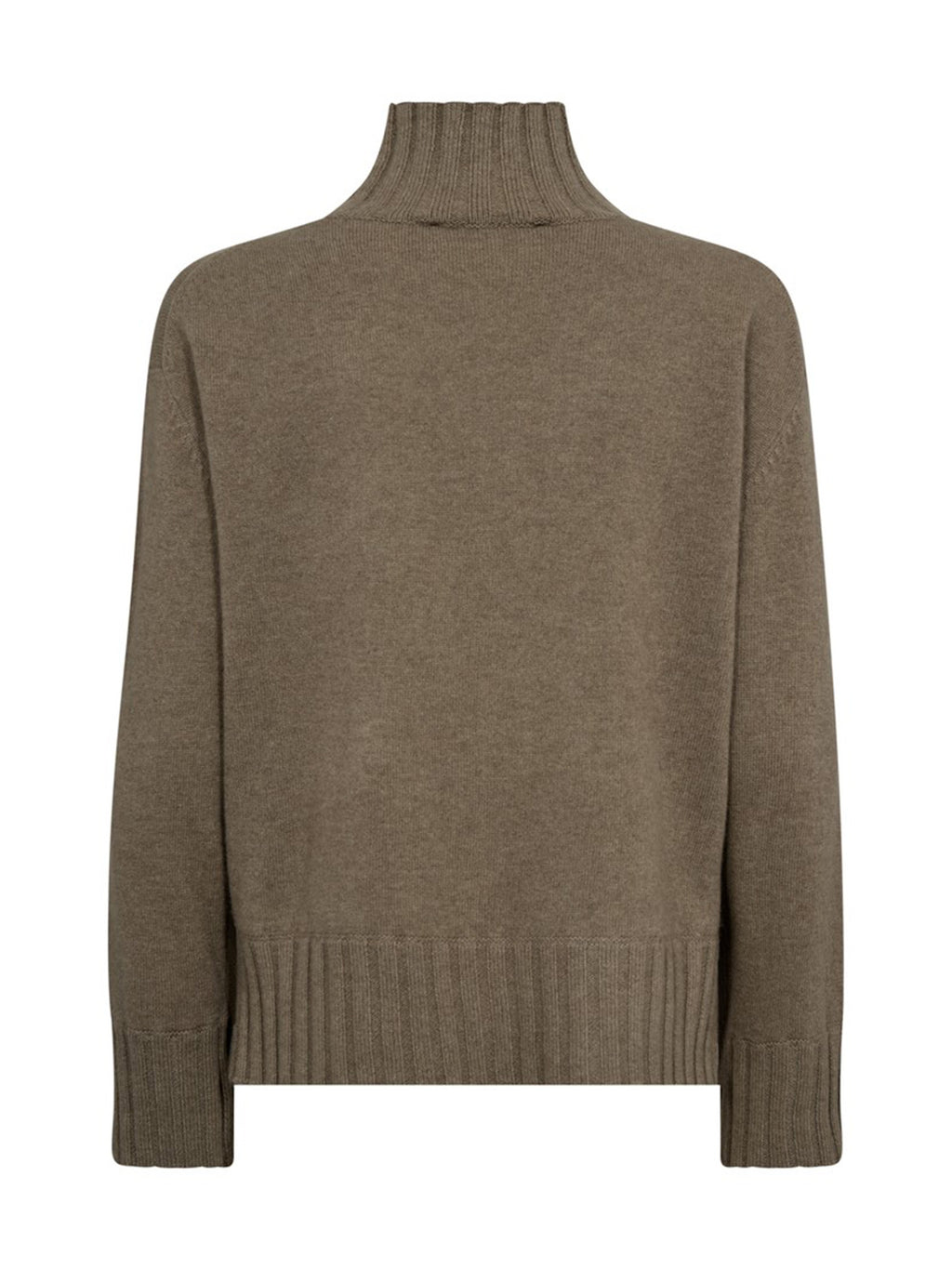 Mos Mosh Aima Cashmere Highneck Strickpullover Damen braun braun Bild 2