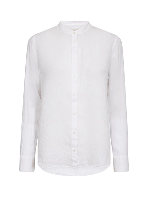 MOS MOSH Artina Linen Shirt Bluse Damen weiß weiss Bild 1