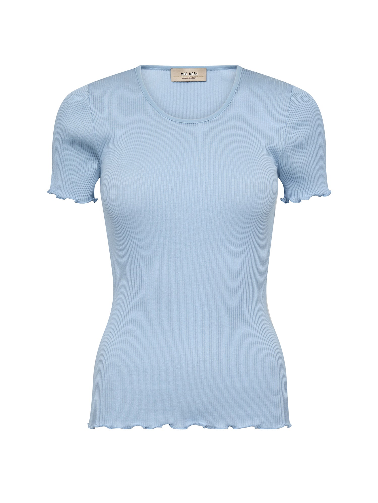 Mos Mosh Elaine O-SS T-Shirt Damen weiss weiss Bild 3