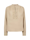 MOS MOSH Evanda LS Blouse Bluse Damen beige beige Bild 1