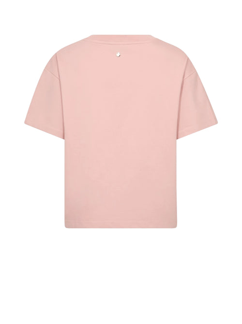 MOS MOSH Flowish O-SS Tee T-Shirt Damen rosa - Mos Mosh - MEINFREUDENHAUS
