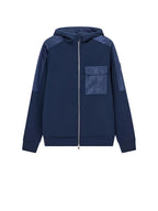 MOS MOSH Gallery Jayson Zip Hood Hoodie Herren dunkelblau dunkelblau Bild 1
