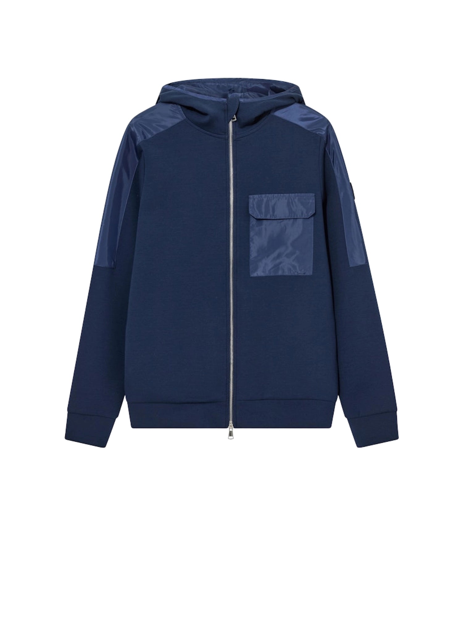 MOS MOSH Gallery Jayson Zip Hood Hoodie Herren dunkelblau dunkelblau Bild 1